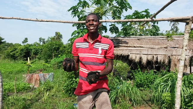 Jérémie Gadah, jeune togolais qui fait de l'agro écologie