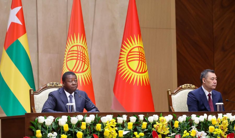 Faure Gnassingbé au Kirghizistan : une coopération qui s’accélère, des accords majeurs signés