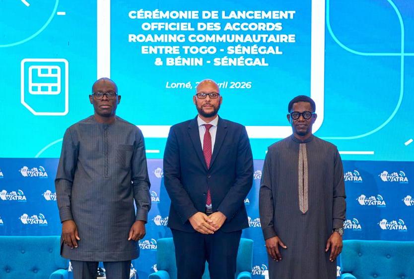 Communications électroniques : Le « free roaming » effectif entre le Togo, le Sénégal et le Bénin