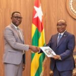Togo : Le président de l’Assemblée nationale reçoit le rapport d’activités de la CNDH assorti de recommandations