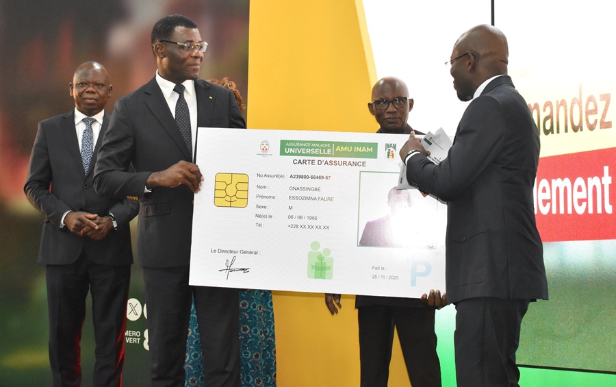 Togo/Protection sociale: Découvrons la carte à puce AMU-INAM