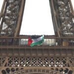 France : Un drapeau palestinien déployé sur la tour Eiffel à Paris, six interpellations