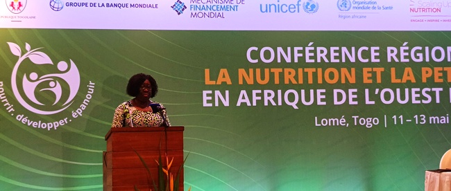 Santé : Une vingtaine de pays d’Afrique de l’Ouest et du Centre à Lomé pour contrer la malnutrition infantile
