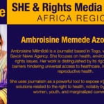 Média : Ambroisine Mêmèdé, 3ème "Prix She & Rights" 2026