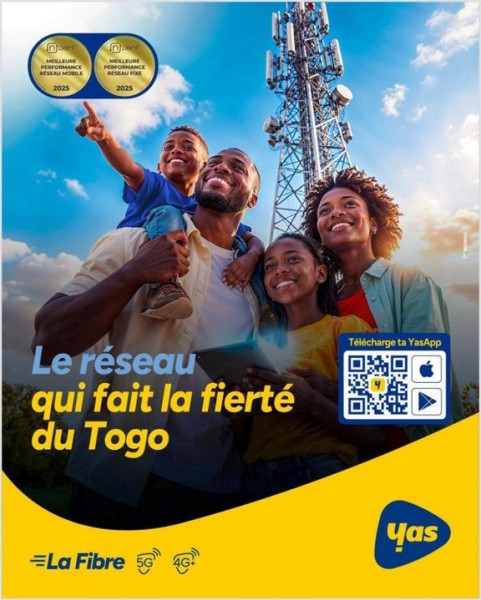 Innovation, performance et qualité : Yas Togo, une référence des télécommunications au Togo et dans l’UEMOA