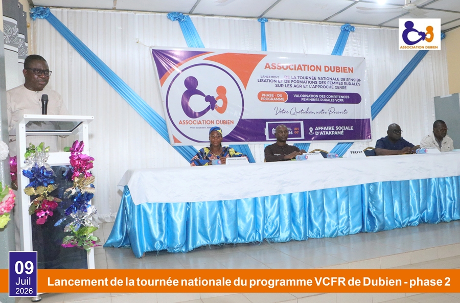 Autonomisation des femmes rurales : DUBIEN lance la phase 2 du Programme VCFR à Atakpamé