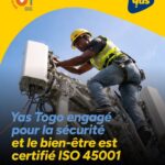 Yas Togo décroche une double certification ISO en environnement et santé-sécurité au travail