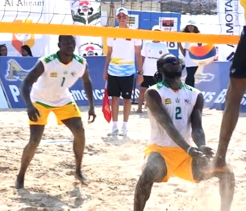 Championnat d’Afrique de beach-volley : le Togo renverse le Nigeria et s’impose