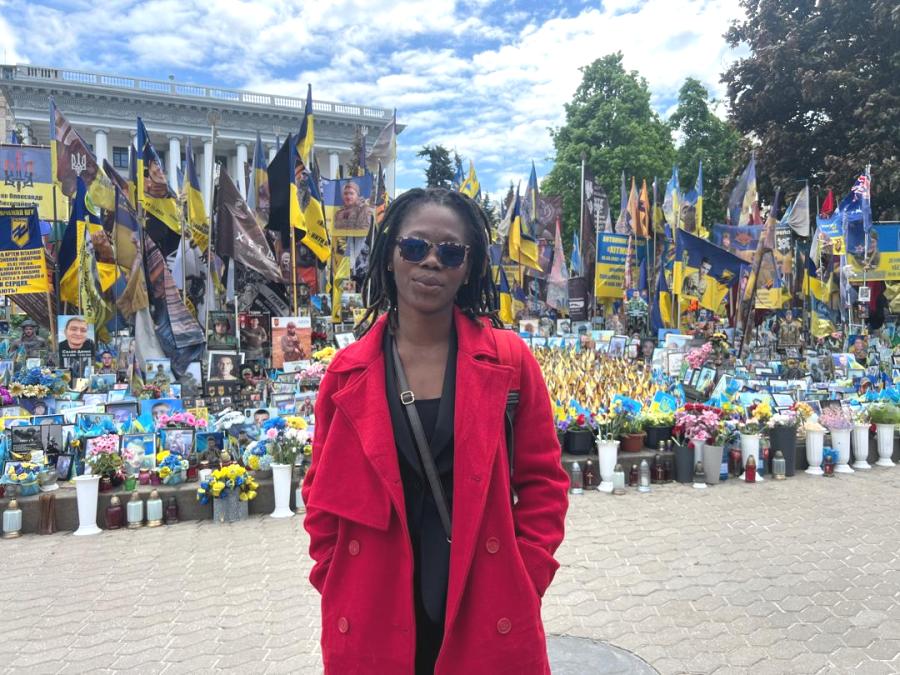 Guerre en Ukraine : à Maïdan, un mémorial à ciel ouvert des soldats tombés au front