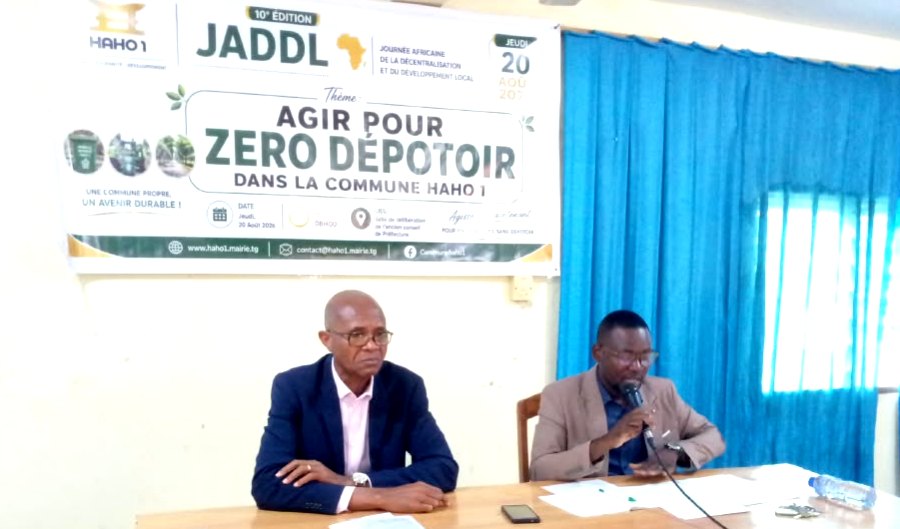 Haho 1 : mobilisation contre les dépotoirs sauvages pour un cadre de vie plus sain