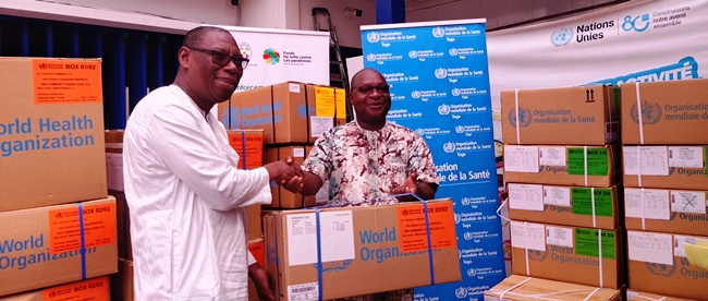 Santé : L’OMS appuie le Togo avec des kits sanitaires pour renforcer la gestion des urgences post inondations