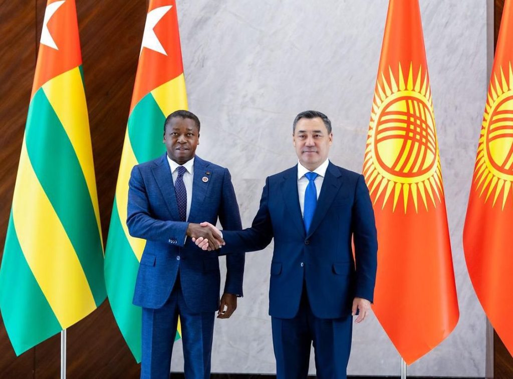 Togo-Kirghizistan : les deux dirigeants réaffirment leur volonté de renforcer la coopération bilatérale