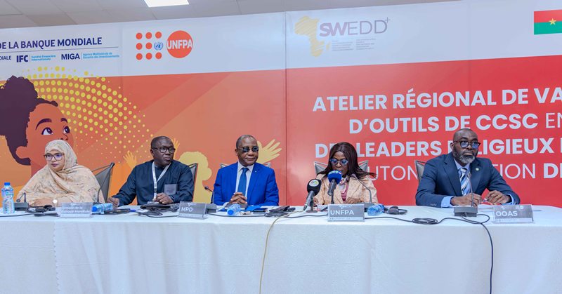 Projet SWEDD+ : A Lomé, les leaders religieux et traditionnels appelés à renforcer l’autonomisation des filles