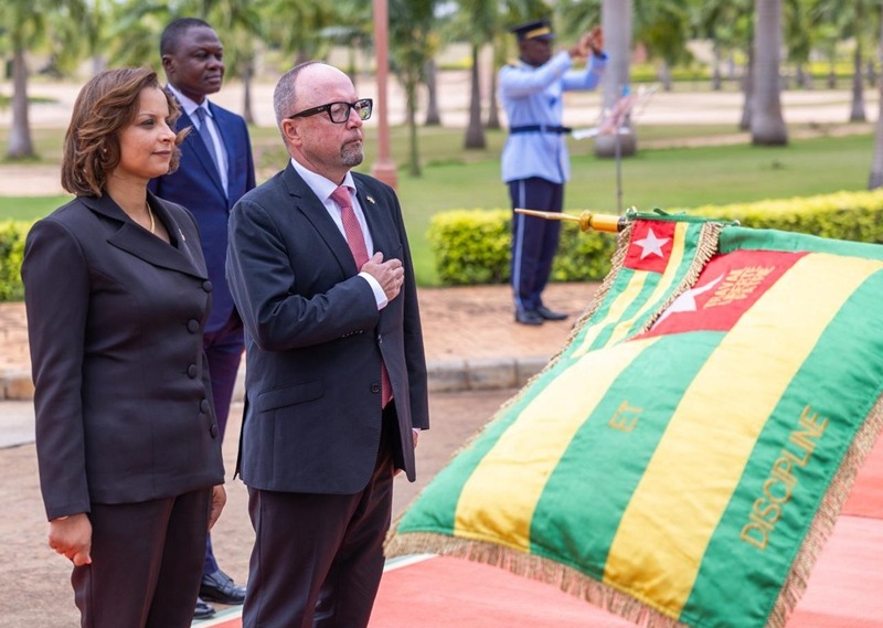 Diplomatie : le Togo accueille les nouveaux ambassadeurs d’Allemagne et d’Égypte