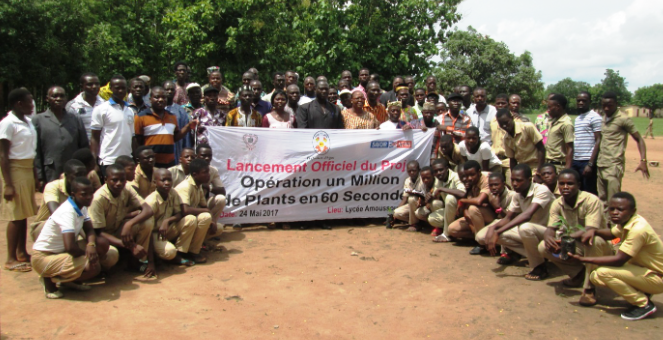 « Un million de plants en 60 Secondes » dans l’Agou : Le projet officiellement lancé mercredi à Amoussou-kopé
