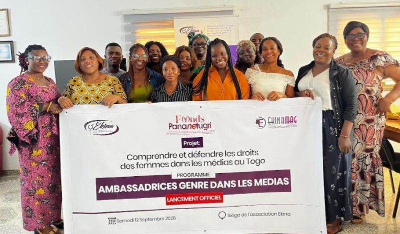 Médias : l’Association Ekina lance la première cohorte des « Ambassadrices Genre »