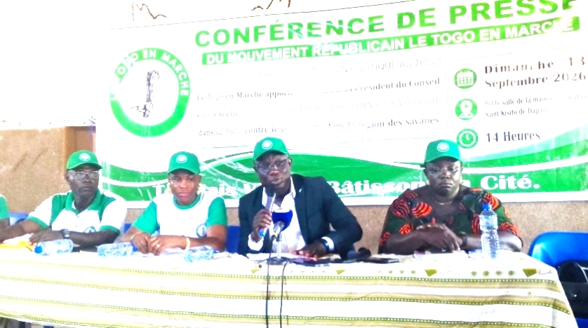 Dapaong : « Le Togo en Marche » réaffirme son adhésion totale à la Ve République