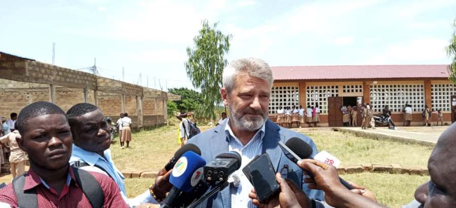 Togo : Au CEG Avéta, les réalisations du PAREC témoignent de l’appui français à l’éducation