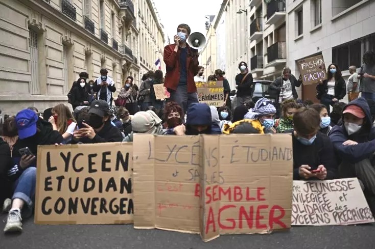 Colère lycéenne en France: nouvelle journée d’action jeudi, les représentants lycéens et étudiants veulent être reçus par Lecornu