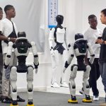 Trois jeunes lycéens togolais pionniers du premier programme CONIIA EXPLOR’IA à Shenzhen