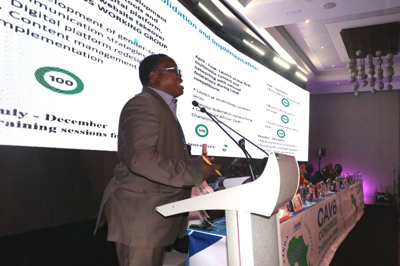 CAVB : le togolais Noël Tadegnon présente les avancées de la communication et l’essor du numérique dans le volleyball africain